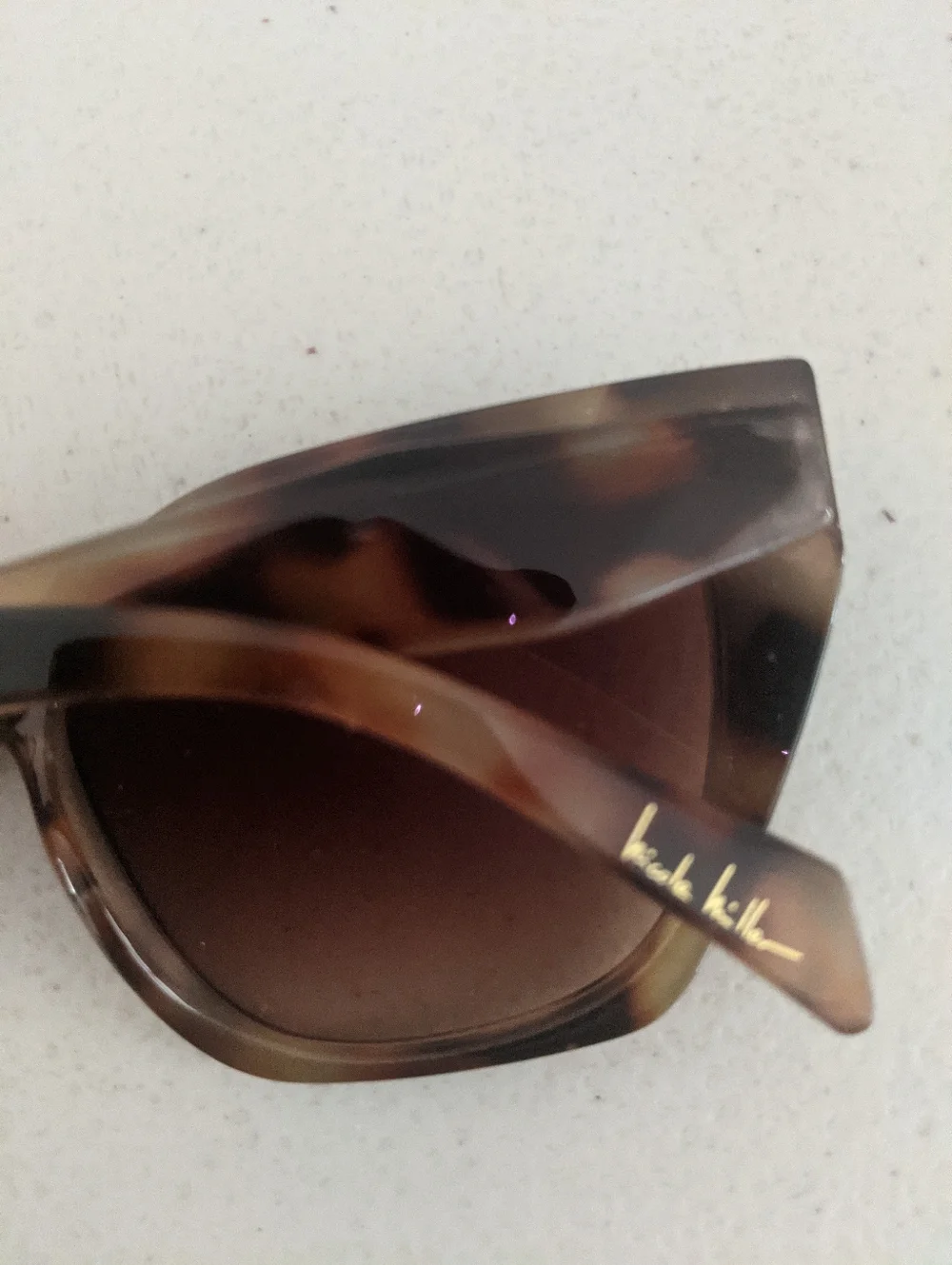 Women's Fashion Sunglasses Nicole Miller NY Tortoiseshell Brown Animal Print